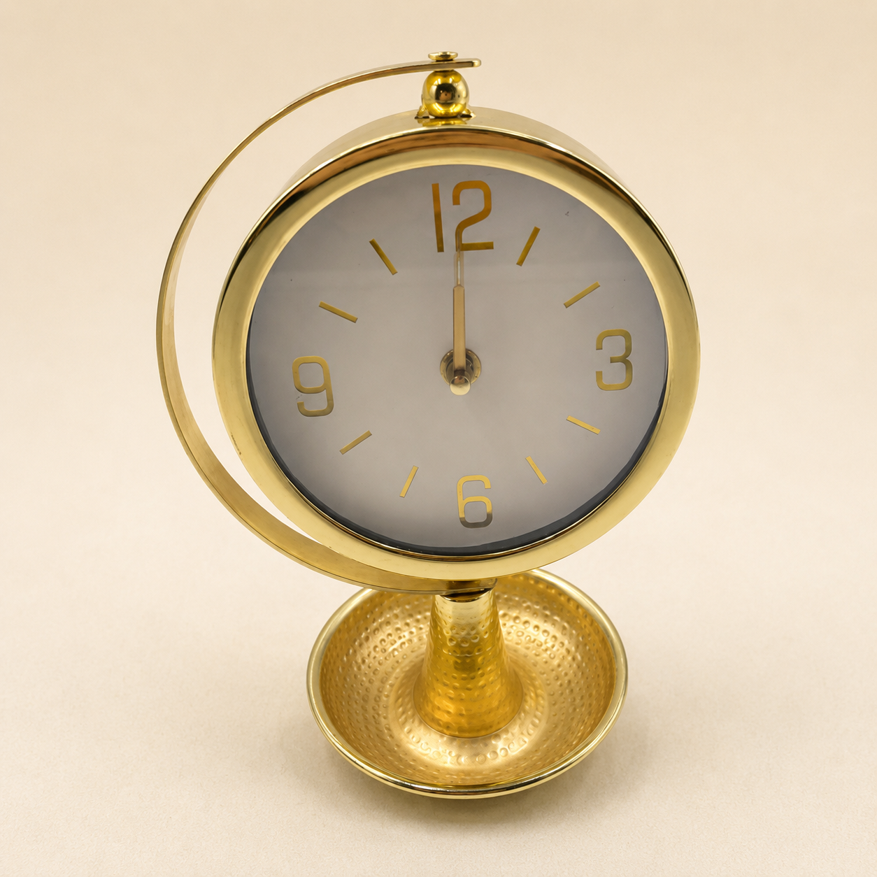 Gold Decorative Table Clock