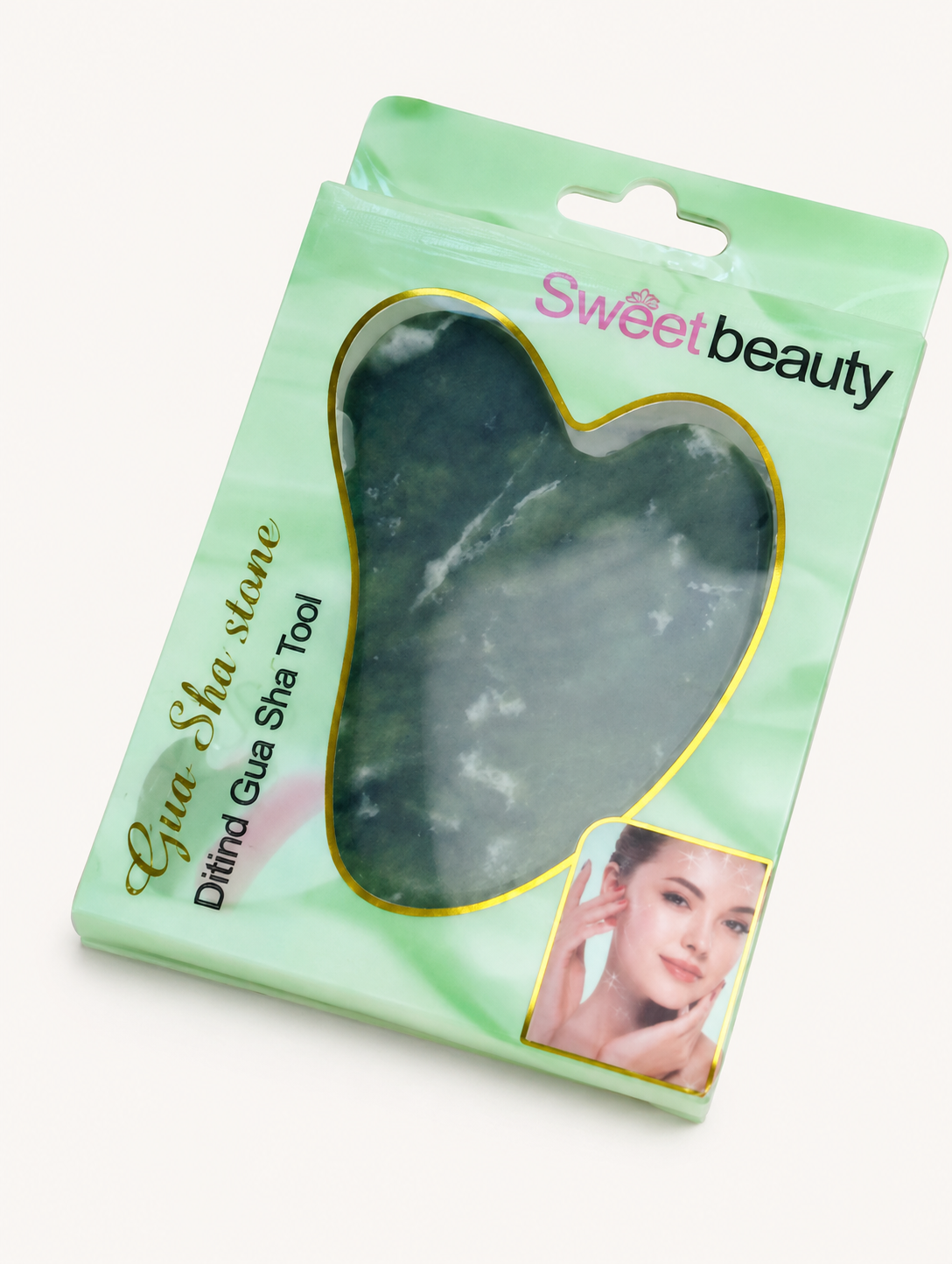 Green Jade Gua Sha Tool