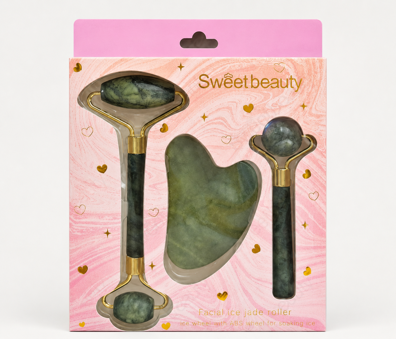 Green Jade Roller & Gua Sha Set