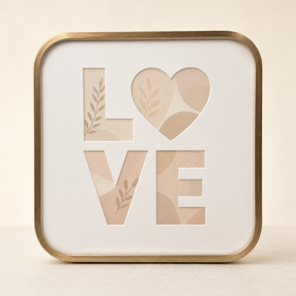 LOVE Collage Photo Frame