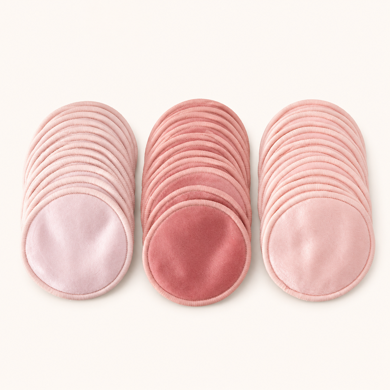 Satin Oval Reusable Makeup Remover Pads