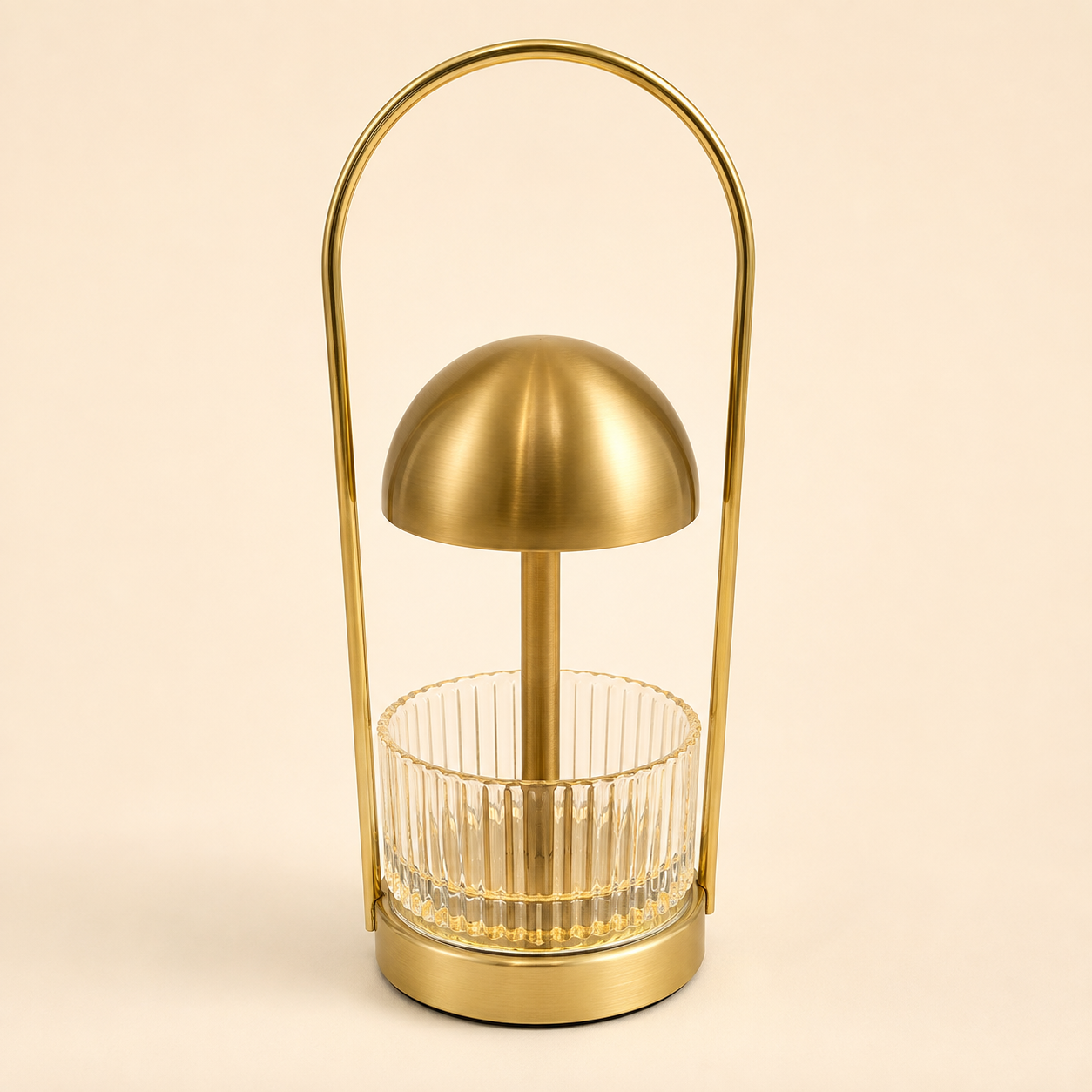 Portable Lamp with Storage Cup